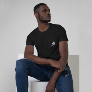 ADHD Unicorn Hug Pocket T-Shirt